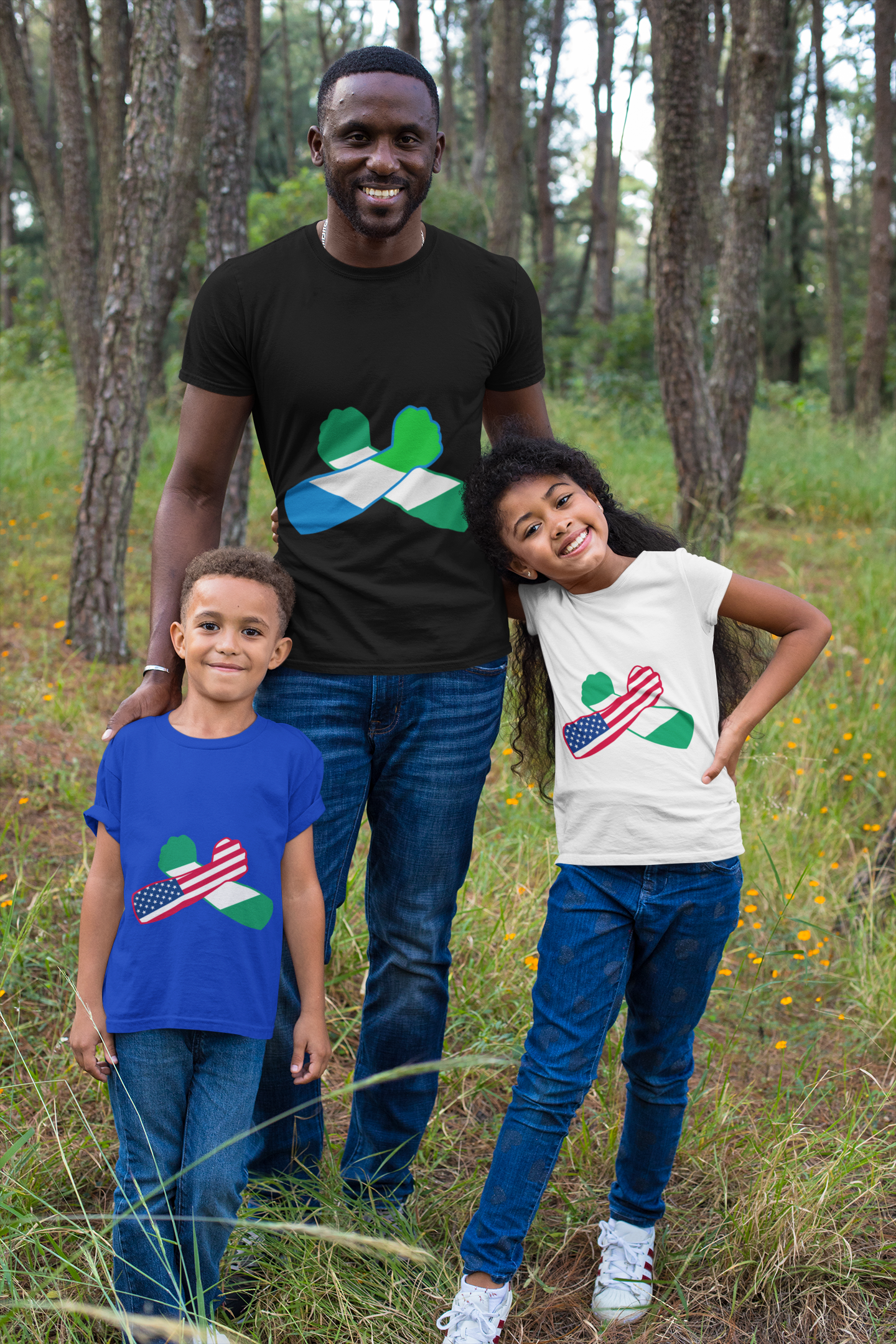 Unity Short Sleeve Tees - Nigeria/Sierra Leone