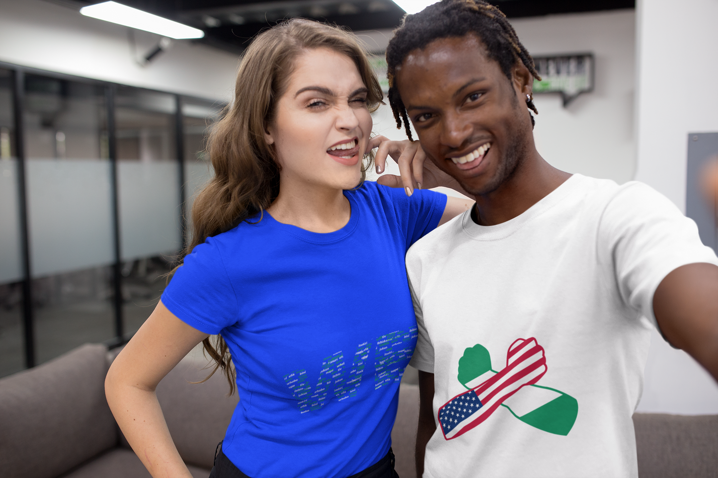 Unity Short Sleeve Tees - US/Nigeria